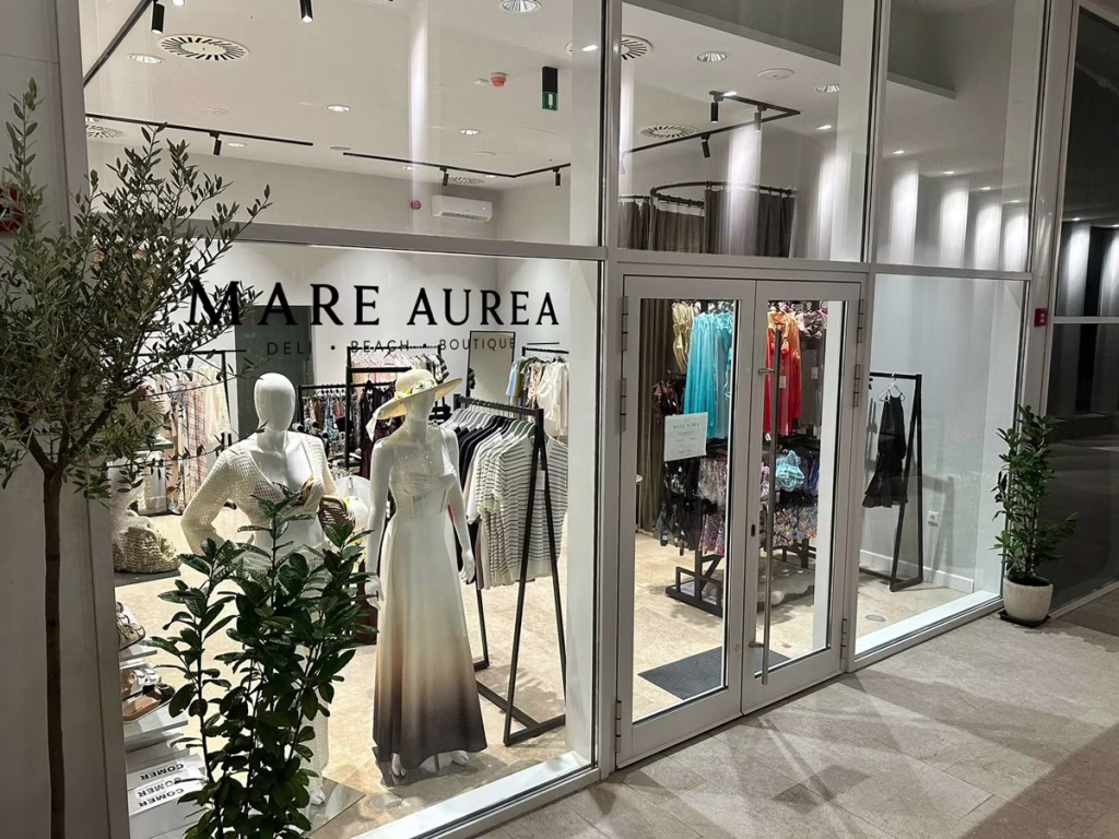 Ulaz u trgovinu MARE AUREA